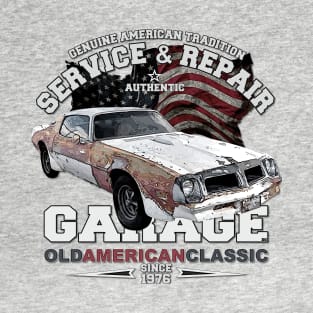 Vintage garage - American classic Trans Am T-Shirt